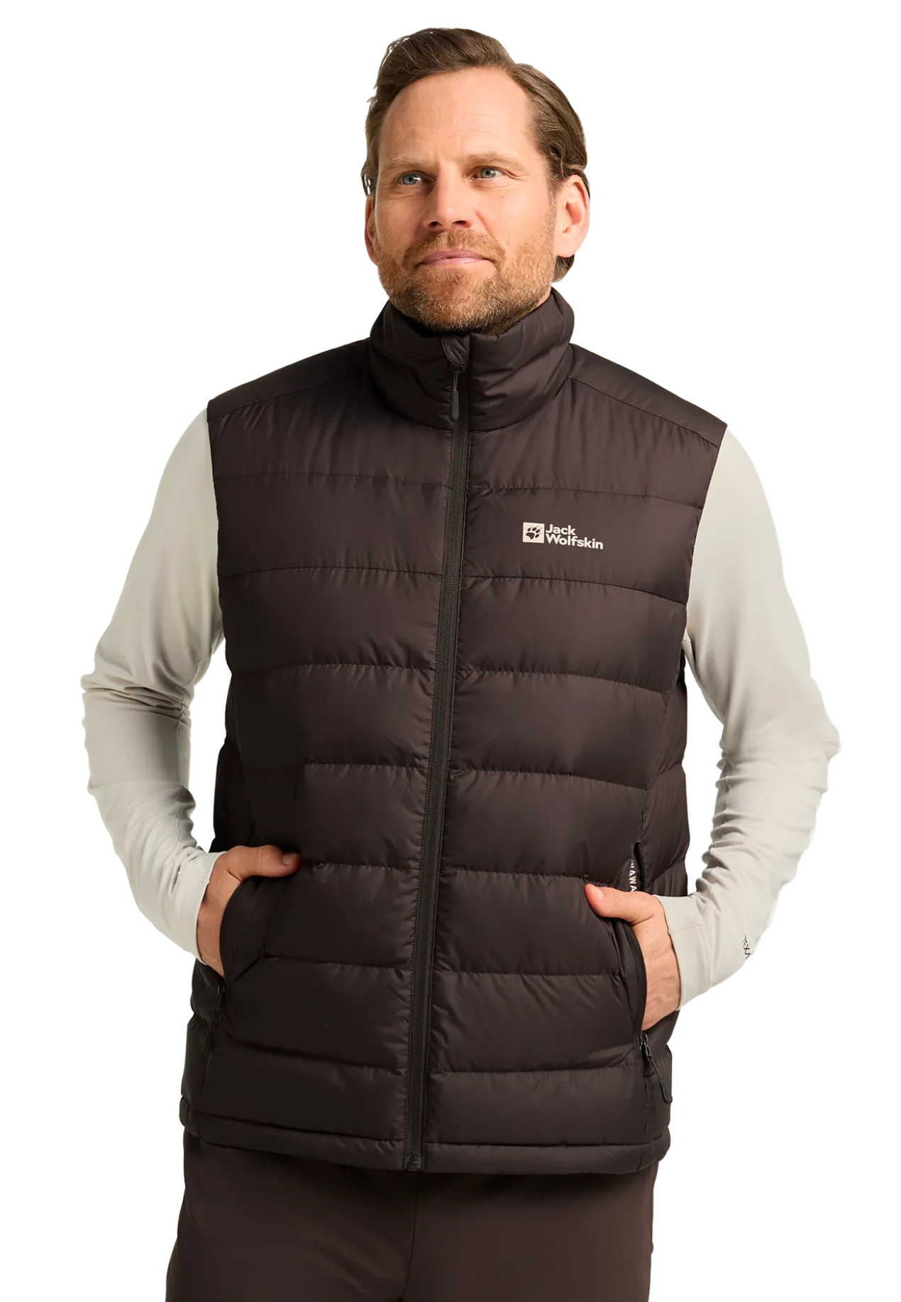 ATHER DOWN VEST M RDS