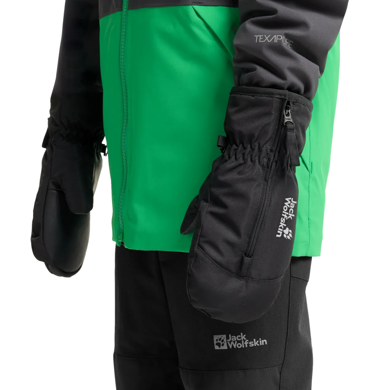 EASY ZIP MITTEN K