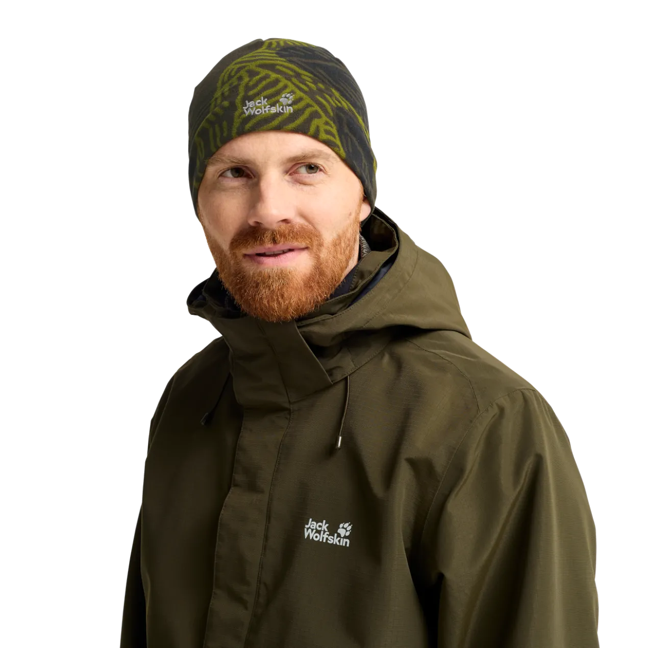 REAL STUFF PRINT BEANIE