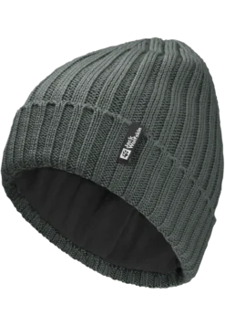 RIB KNIT BEANIE