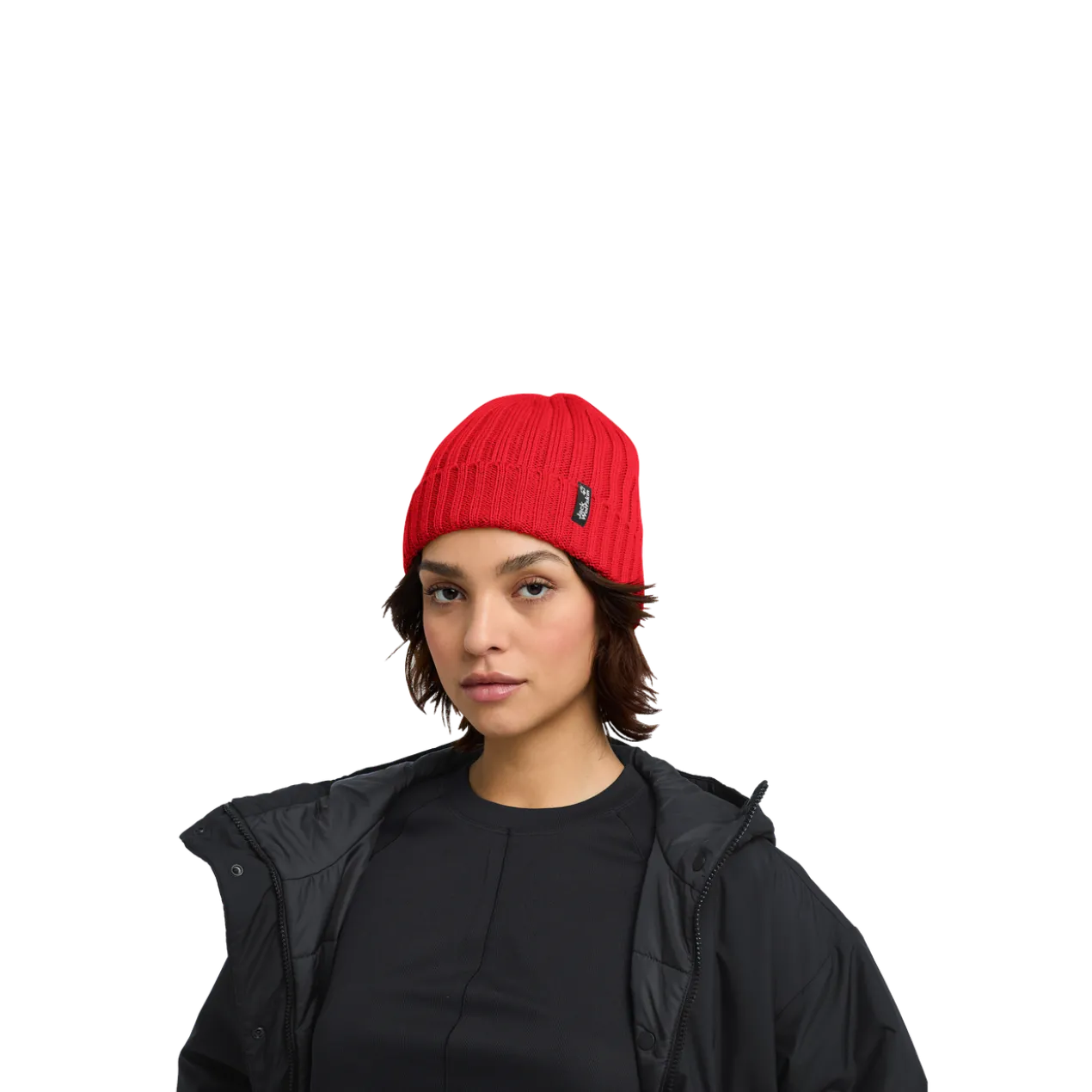 RIB KNIT BEANIE
