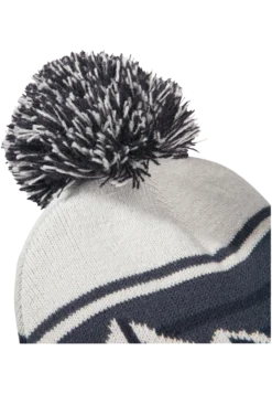 STRIPY POMPOM BEANIE K