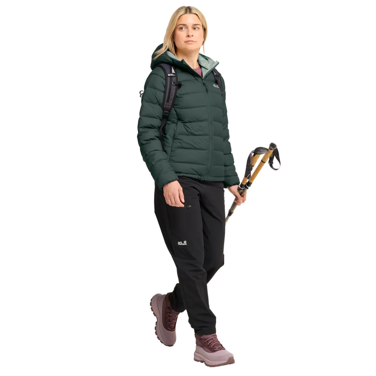 WILD PASS DOWN HOODY W RDS