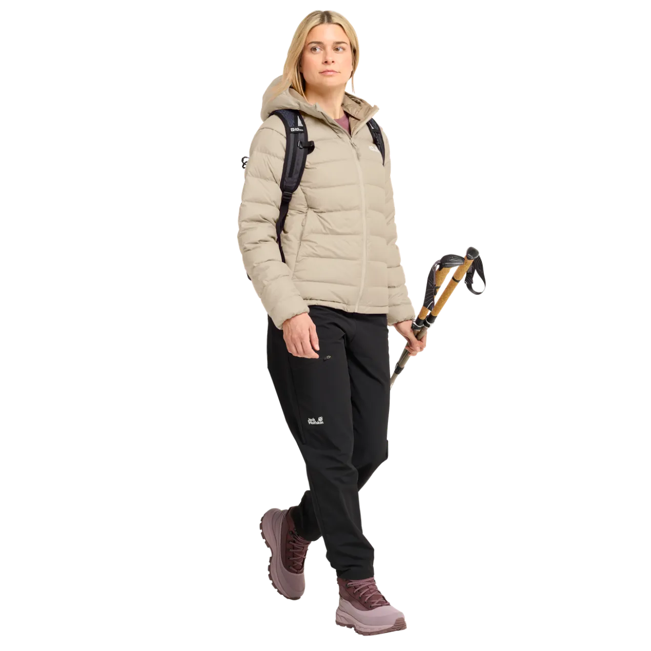 WILD PASS DOWN HOODY W RDS