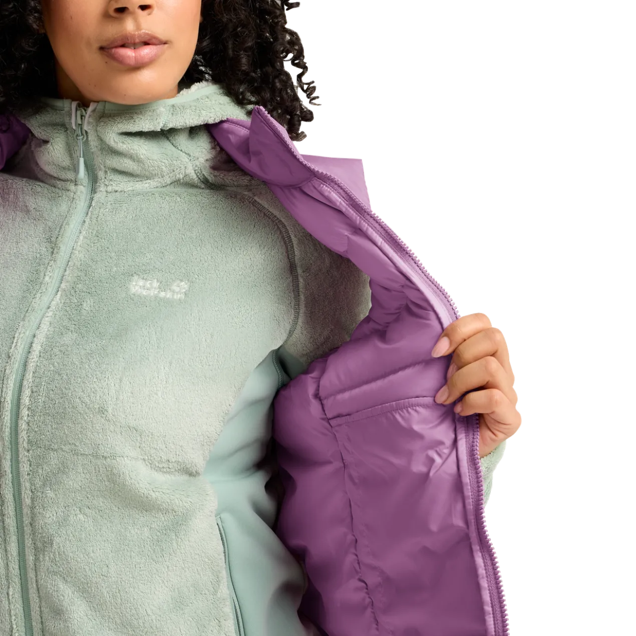 WILD PASS DOWN VEST W RDS